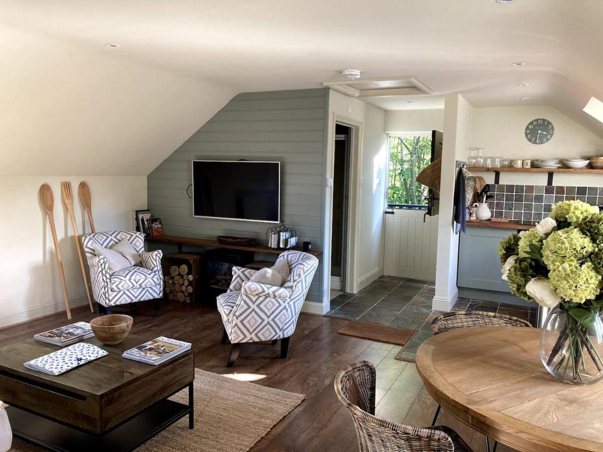 Larkham Loft Appartement Teffont Magna Buitenkant foto