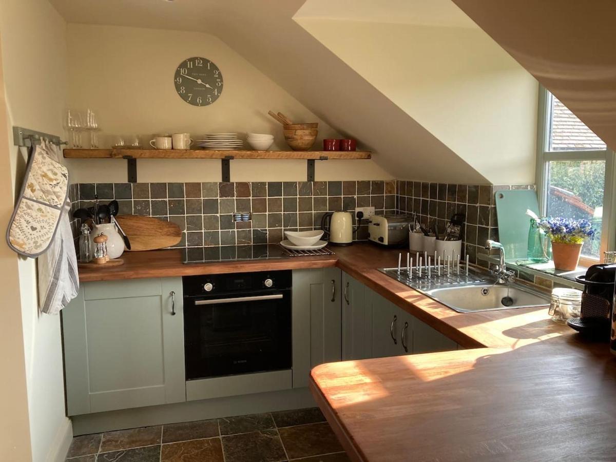 Larkham Loft Appartement Teffont Magna Buitenkant foto